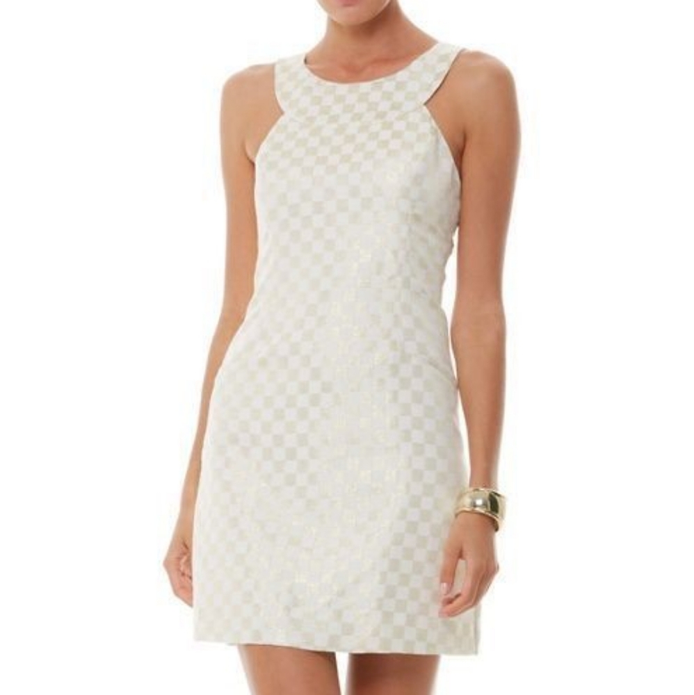 Lilly Pulitzer Jepson Wright Square Jaquard